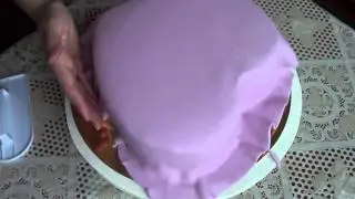 Торт сердце. Мастика