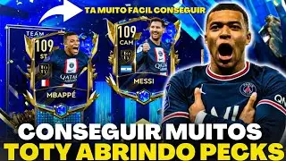 ABRIR 30 PECKS EM BUSCA DOS TOTY MESSI & MBAPPE😱- CHUVAS DE PECKS | FIFA MOBILE
