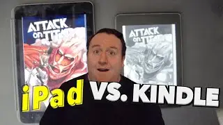 Best way to read digital Manga | iPad vs. Kindle | Comixology