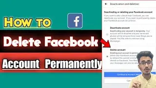 How To Delete Facebook Account Permanently On Mobile | Facebook id Ko Kaise Delete Kare