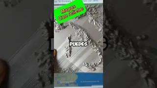 Mapas con relieve en 3D sin diseñar - Como imprimir en 3D cualquier parte del mundo