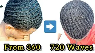 How To Go From 360 Waves To 720 Waves| Craziest Transformation