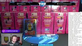 TOPPS MERLIN CHROME BLASTER 40 BOX CASE BREAK #4