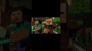 Village Raid : End portal || Minecraft Animation Trailer #shorts #minecraft #animation