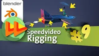Blender Speed video #9 🚀 - Rigging