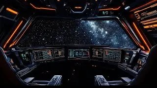 Deep Space First Class | Relaxing Space Sounds and Ambience | 10 Hours of Space Flight Sounds