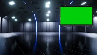 News Studio Free Background Video Green Screen - 035