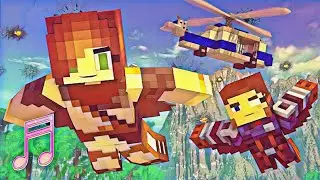 Песня - La Da Dee. Майнкрафт (Minecraft)
