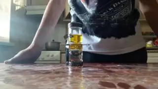 Эксперемент с Маслом и водой
