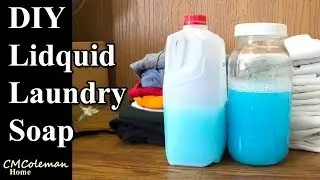 Easy To Make Liquid Laundry Soap