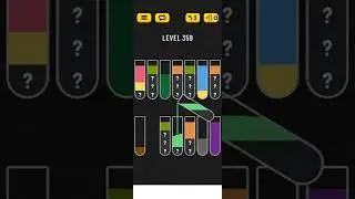Water sort puzzle level 359