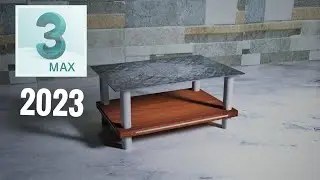 How to Create Table_3ds max Modeling Tutorial 