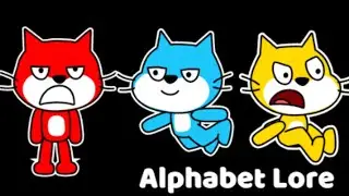 Alphabet lore but Scratch Cats 🐱 A-S (Story) Youtube Version