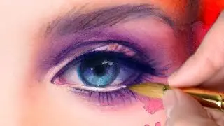 【WATERCOLOR PORTRAIT】Lana Del Rey inspired
