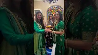 @hina.virani Never make urself feel like missing indian rituals part 1