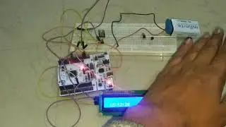 Digital Clock using STM32L4 nucleo board and I2C LCD
