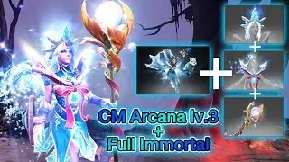 Frost Avalanche with Full Immortal [Crystal maiden]
