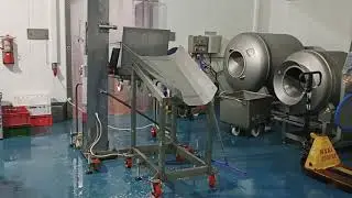 Подъёмник-опрокидыватель передвижной со склизом