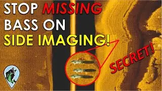 What Bass Look Like On Side Imaging | Bass Fishing Sonar Instruction and Side Imaging Explained