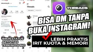 KIRIM PESAN INSTAGRAM TANPA BUKA APLIKASI?? - THREADS FROM INSTAGRAM