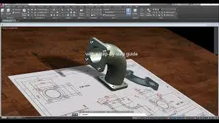 Learn how to create a FLANGED ELBOW in Autocad with step-by-step guide