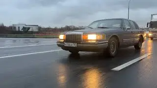 Lincoln Town Car (эпизод 12) Первые 100 км на новом двигателе