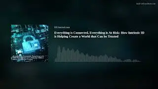 Everything is Connected, Everything is At Risk