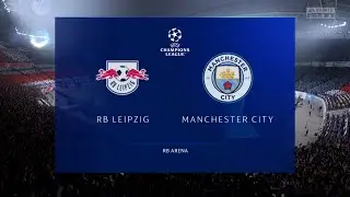 FIFA 22 |  RB Leipzig Vs. Manchester City | UEFA Champions League Prediction | Red Bull Arena