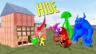 Can GARTEN OF BANBAN 6 break into my FORT?! (Garry's Mod Sandbox)