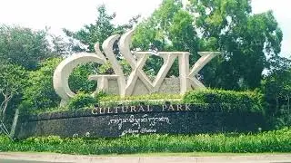 berkendara di dalam area GWK patung tertinggi di indonesia with bocil willson