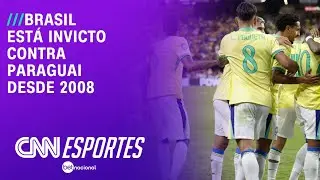 Brasil está invicto contra Paraguai desde 2008 | CNN NOVO DIA