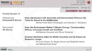 ERF 30 Annual Conference: Parallel Sessions - (C) - Environment and Conflict