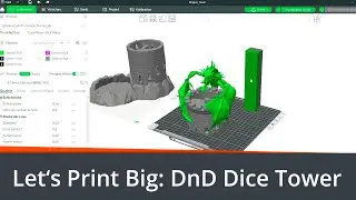 IGO3D Let's Print – Dungeons and Dragons Dice Tower