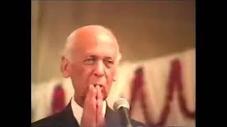 Речь Srivastava C.P.  на 75-летии Шри Матаджи
