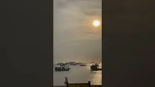 Прекрасный закат в Санье #хайнань #санья #закат