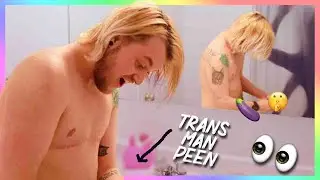 TRANS GUY MAKES MOLD OF HIS DICK 🍆 [CC]