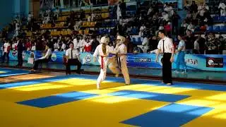 Индира Чентаева 2 бой Ольга Михальченко 2 бой