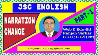PERFECT BASIC RULES OF  NARRATION [PART- 1] REPORTING VERB AND REPORTED SPEECH ||
