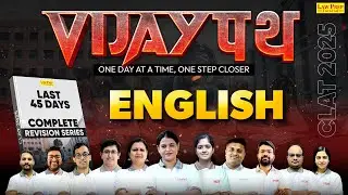 Revolutionise Your CLAT English Prep with Vijaypath Revision Series | CLAT 2025