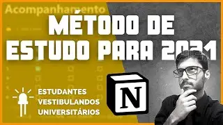 Como organizar os estudos em 2021 | Estudos no Notion