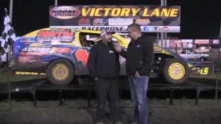 Jimmy Gustin Modified feature winner 5/7/16