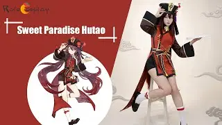 Genshin Impact Sweet Paradise Hutao Cosplay Costume RoleCosplay