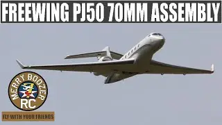Freewing PJ50 Private Jet Twin 70mm EDF Assembly