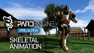 C++ Game Engine | 3D Skeletal Animation Improved | Pard Engine