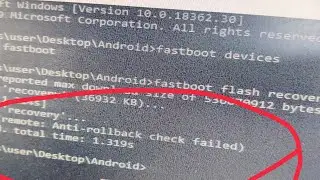 Mi 6X Twrp White Failed Anti Rollback  Check Failed Fix 100%