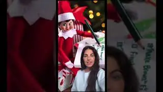 Elf on the Shelf caught on camera! 🤯 