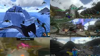 [KING] (Ark Mobile) Server Defend vs 2 Tribes