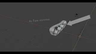 Blender Tank Tracks Rig tutorial for beginners | Blender 2.92.0