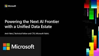 Powering the next AI frontier with a unified data platform