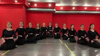 Красивый танец учениц школы танцев «ЛЕКИ» под песню «Яргунат» из фильма «Каъи Рагъ»